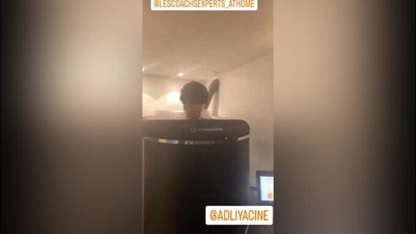 Adli al freddo. Crioterapia per il centrocampista