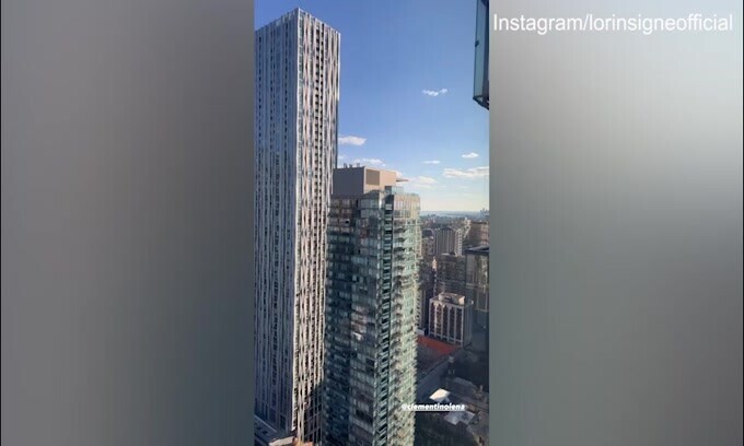 Insigne, super vista dall'alto di Toronto