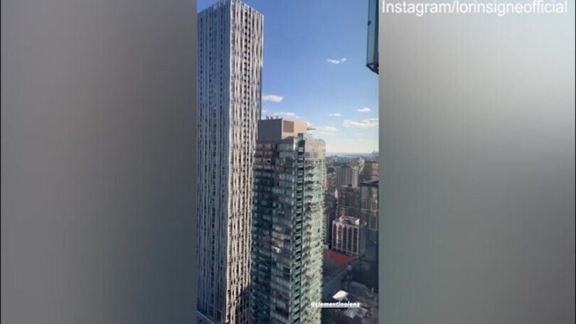 Insigne, super vista dall'alto di Toronto