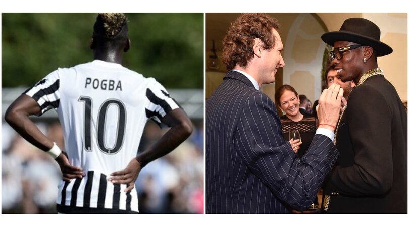 Juve, Pogba e Villar Perosa: l'ultima volta nel 2015 FOTO