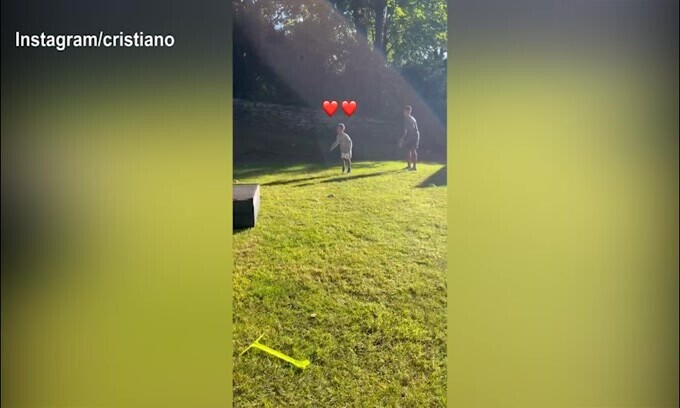 Cristiano Ronaldo fa l'allenatore, ecco i suoi allievi