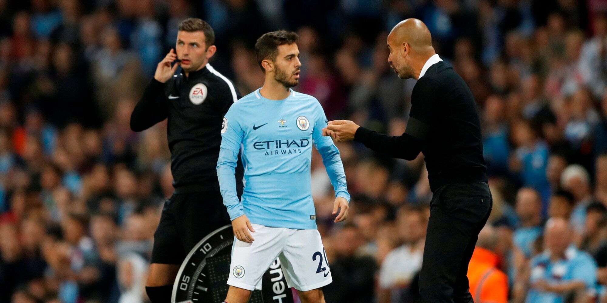 Manchester City, Guardiola: "Bernardo Silva? Spero resti"