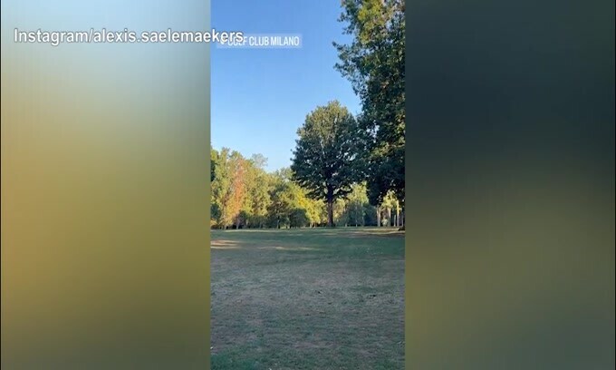 Saelemaekers, super colpi a golf!