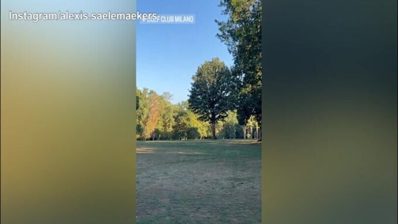 Saelemaekers, super colpi a golf!