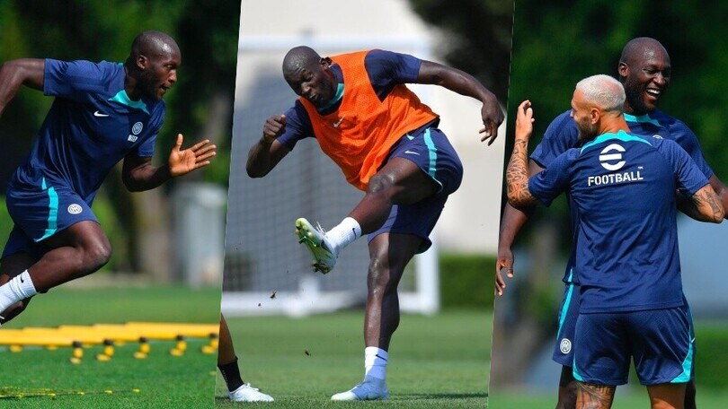 Inter a tutto Lukaku: velocità, potenza e sorrisi