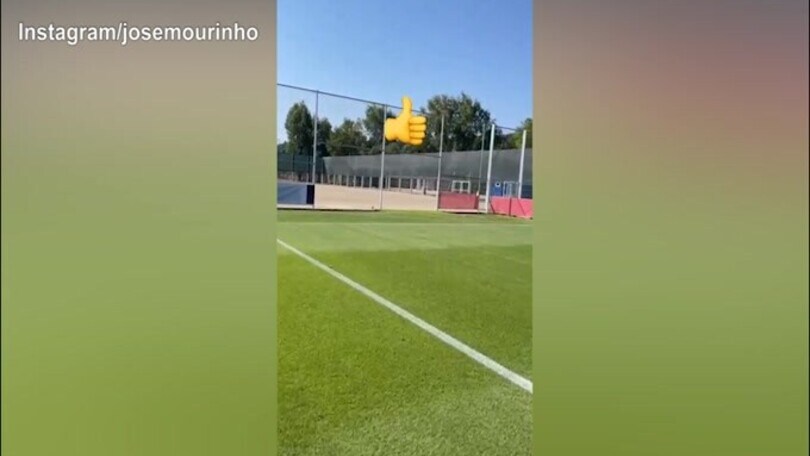 Roma, Mourinho riprende i lavori al centro sportivo