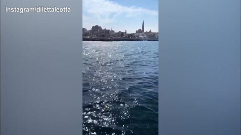 Domenica al mare per Diletta Leotta