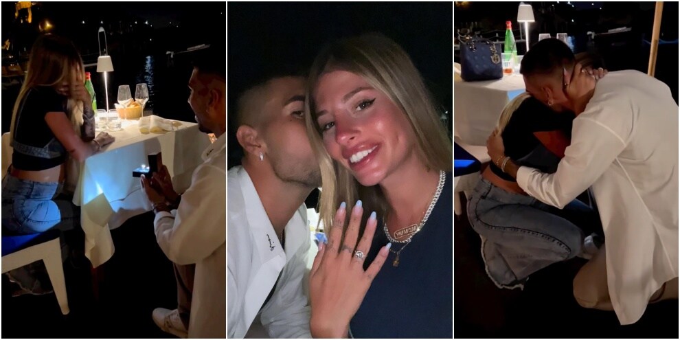 Zaccagni, proposta di matrimonio da brividi a Chiara Nasti