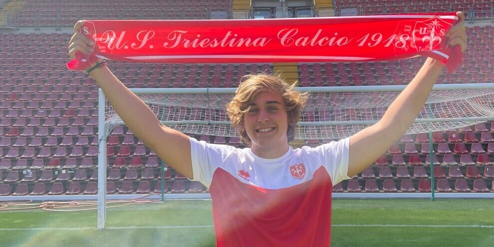 Triestina, triennale per il figlio di Paolo Bonolis