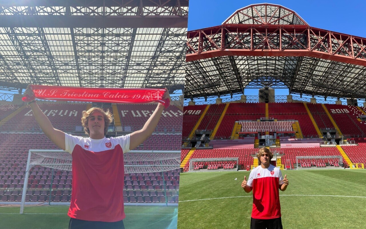 Triestina, messo sotto contratto il figlio di Paolo Bonolis