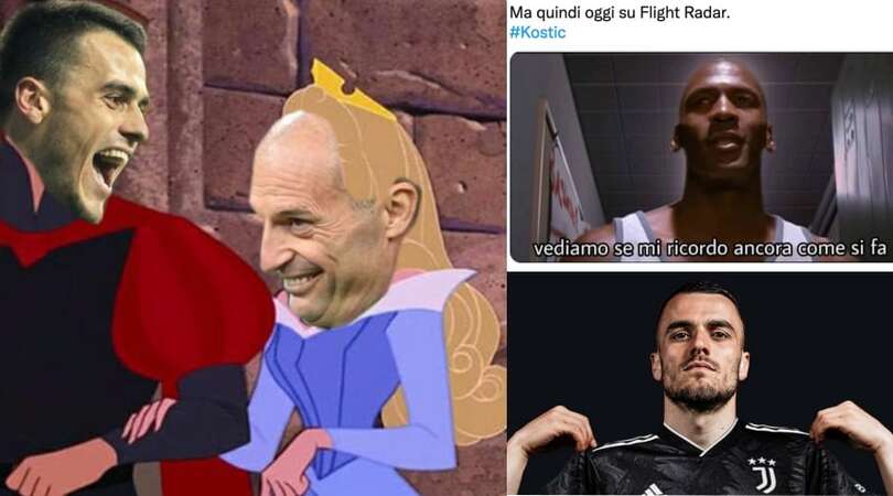 Kostic scatena i tifosi della Juve: “Arriva il Principe Filippo”