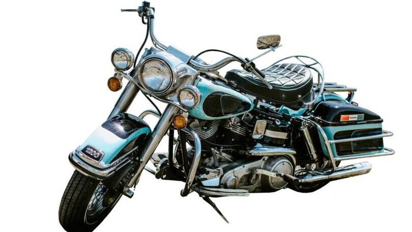 Un'Harley rarissima è all'asta: è di Elvis Presley e il prezzo è da brividi