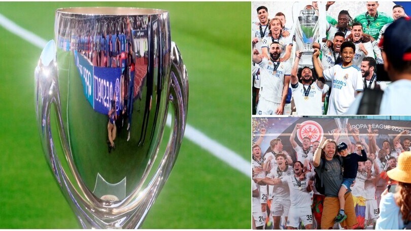 Grande festa a Helsinki per la Supercoppa Europea tra Real e Eintracht