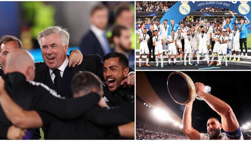 Gioia Ancelotti: il Real Madrid alza la sua 5ª Supercoppa