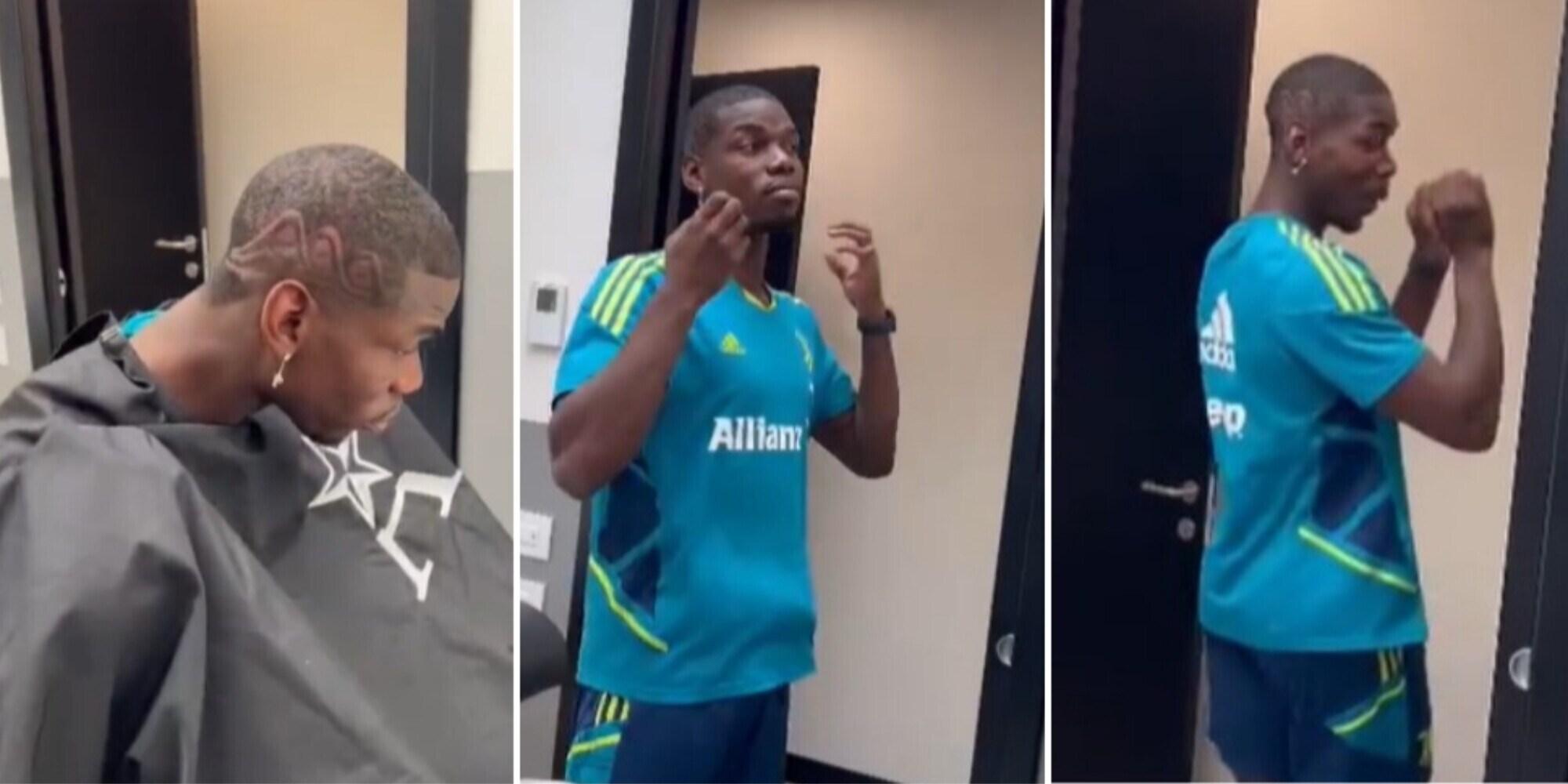 Juve, Pogba e il nuovo look: "Attitudine positiva anche se infortunato"
