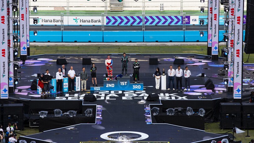 ePrix Seoul gara1: Evans in trionfo non molla la lotta al titolo