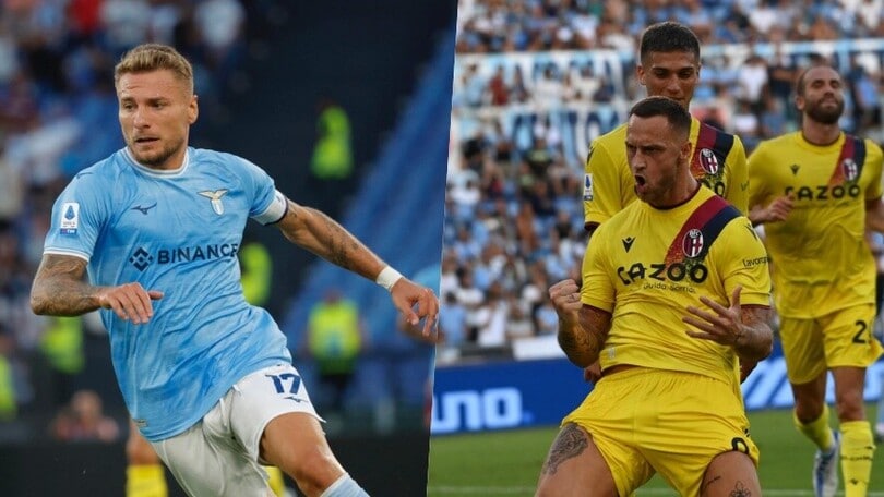 La Lazio batte il Bologna 2-1: Immobile subito decisivo