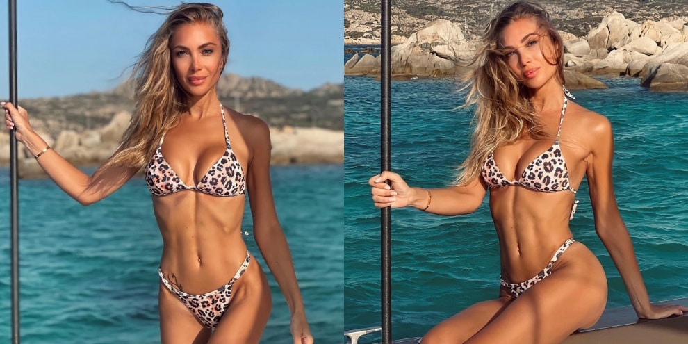 Laura Cremaschi, sexy Ferragosto in Sardegna FOTO