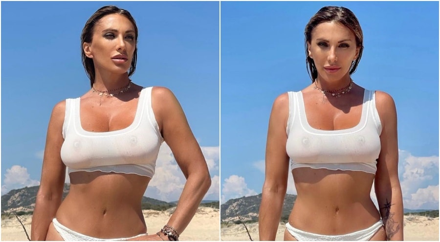 Il super Ferragosto di Sabrina Salerno: "Non ho ancora capito se..."