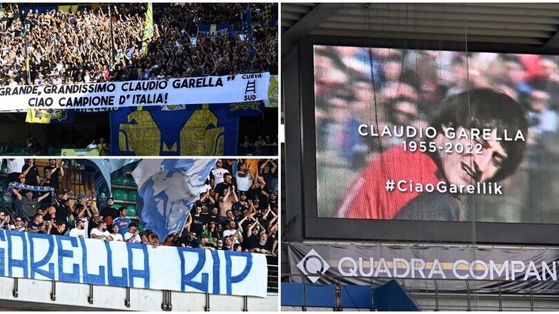 Tributo da brividi per Garella prima di Verona-Napoli