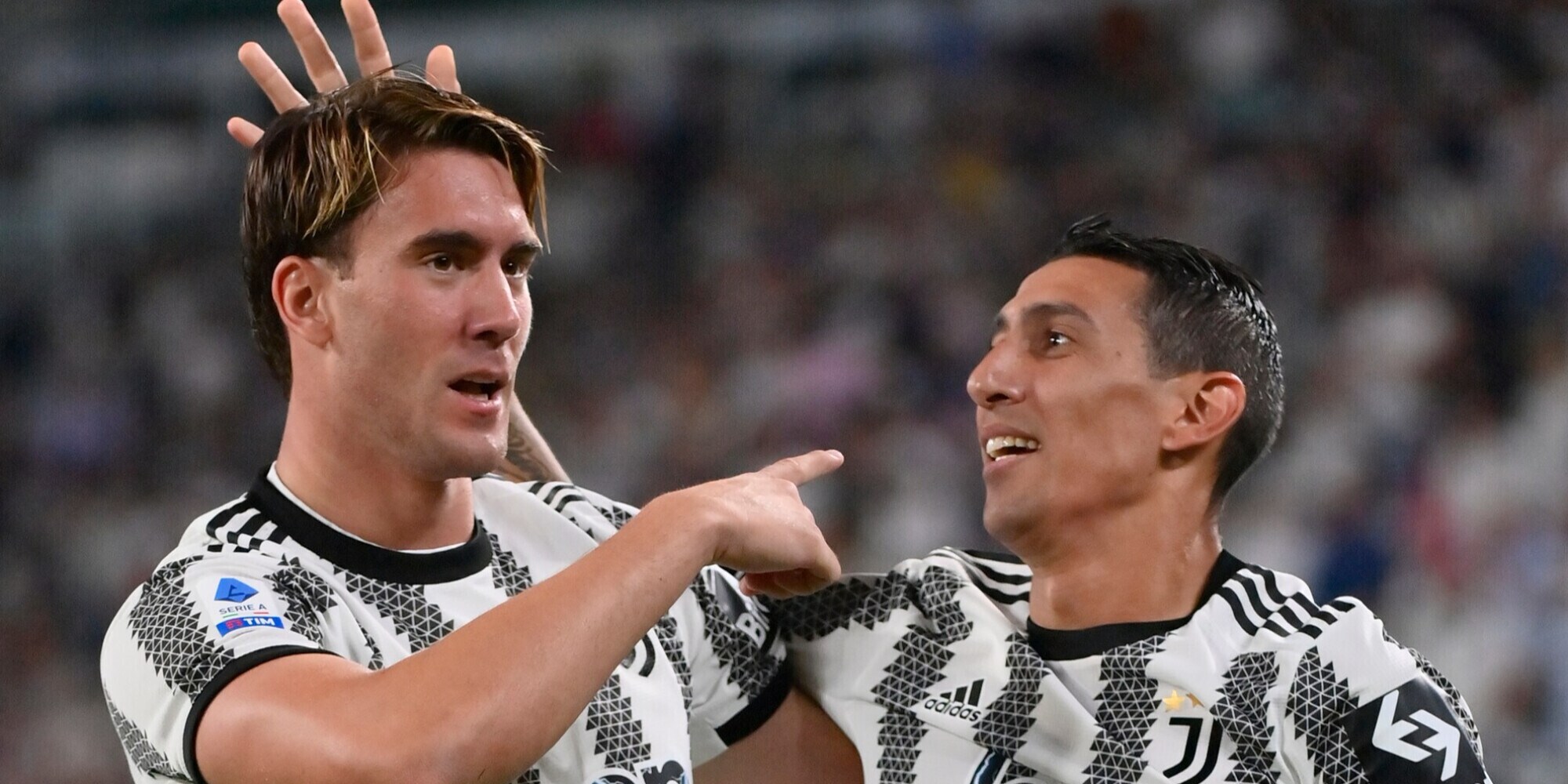Vlahovic è rinato: effetto Di Maria (sperando duri a lungo)