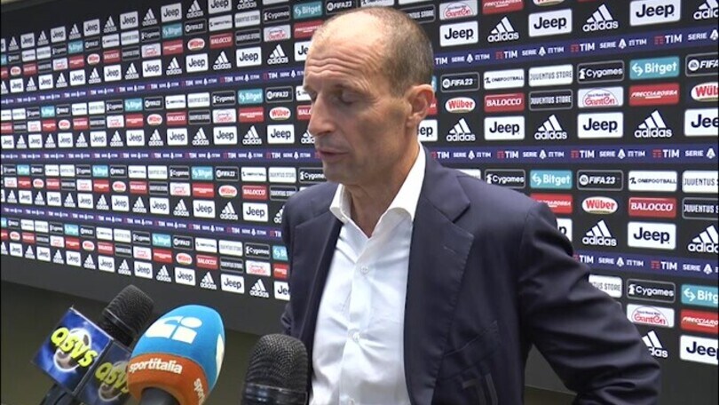 Allegri: “Vittoria davanti a un pubblico meraviglioso”