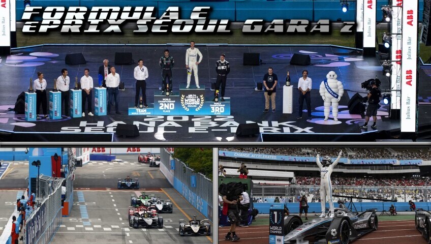 ePrix Seoul gara2: Mortara non ferma l’iride di Vandoorne e Mercedes