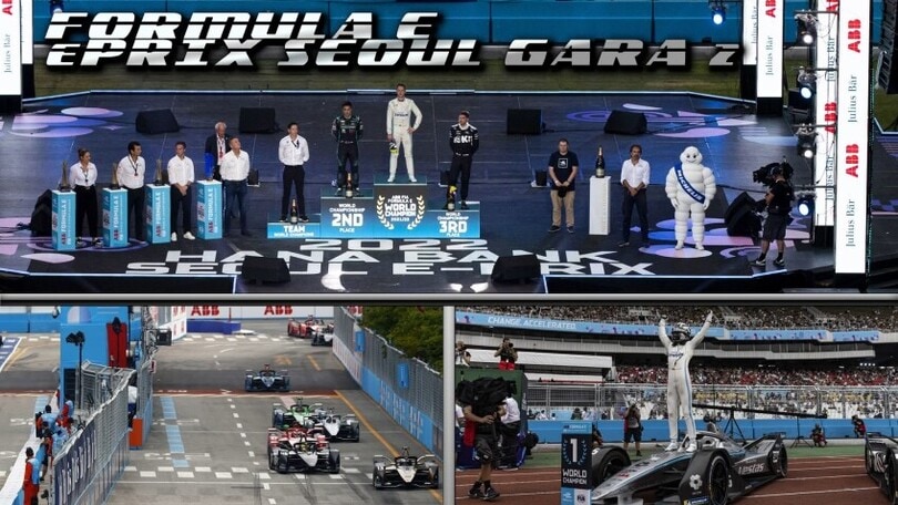 ePrix Seoul gara2: Mortara non ferma l’iride di Vandoorne e Mercedes