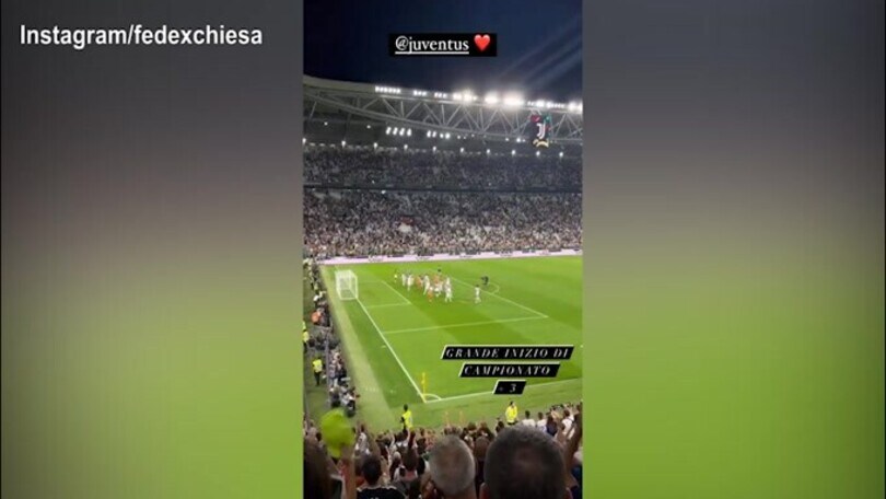 La Juve vince, Chiesa si gode il momento: "Grande inizio di campionato"