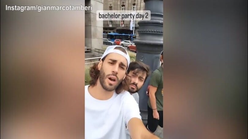 Tamberi travestito da cavallo, super addio al celibato!