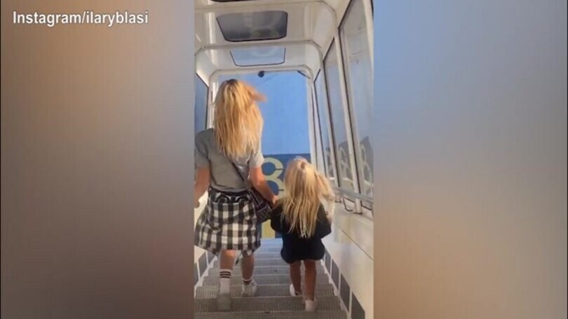 Ilary Blasi è atterrata. Dove andrà?