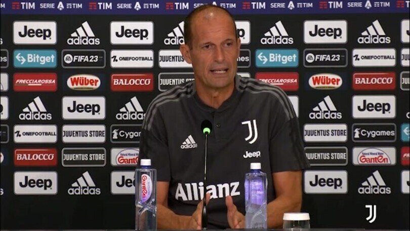 Allegri: "Rabiot gioca. Milan ed Inter favorite per lo Scudetto"