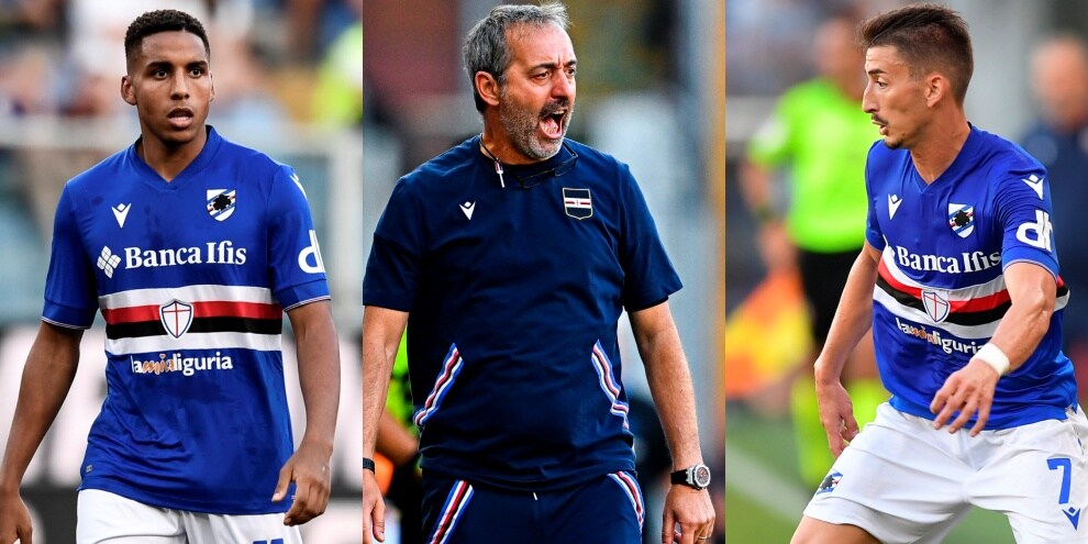 La probabile formazione di Giampaolo per Samp-Juve