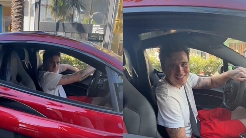 La McLaren P1 di Brooklyn Beckham acquistata facendo lo chef. Sarà vero?