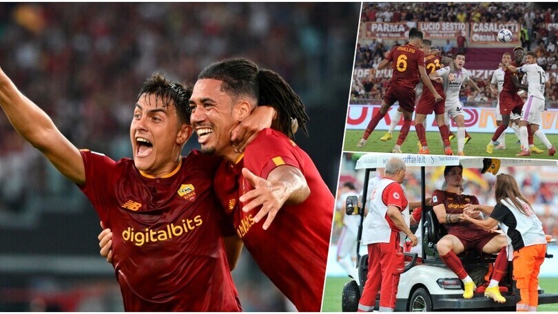 Roma capoccia: un'inzuccata di Smalling fa esplodere l'Olimpico