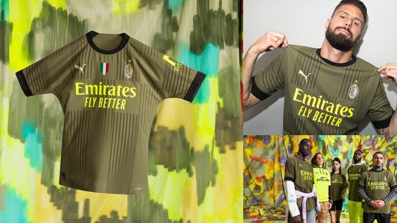 Il Milan si rifà il look: ecco la terza maglia