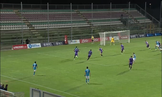 Napoli, mercoledì sfida alla Juve Stabia