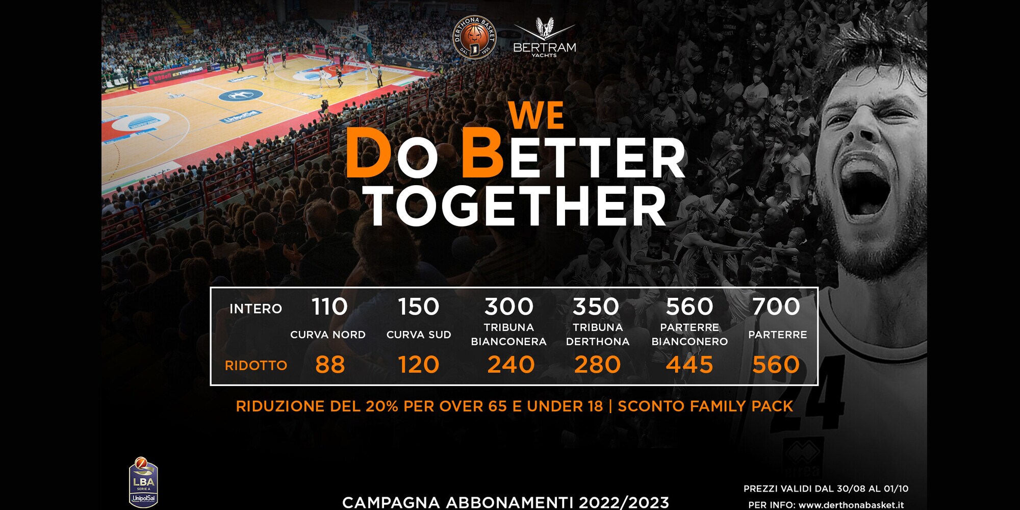 Derthona Basket, ‘We Do Better Together’