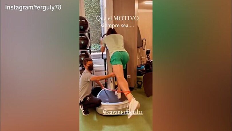 Cavani svincolato, l'uruguaiano si allena