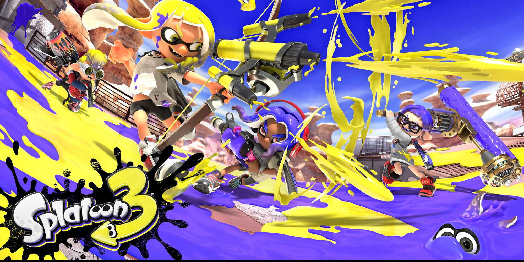 Splatoon 3 la prova in anteprima: facile da approcciare e avventuroso da esplorare