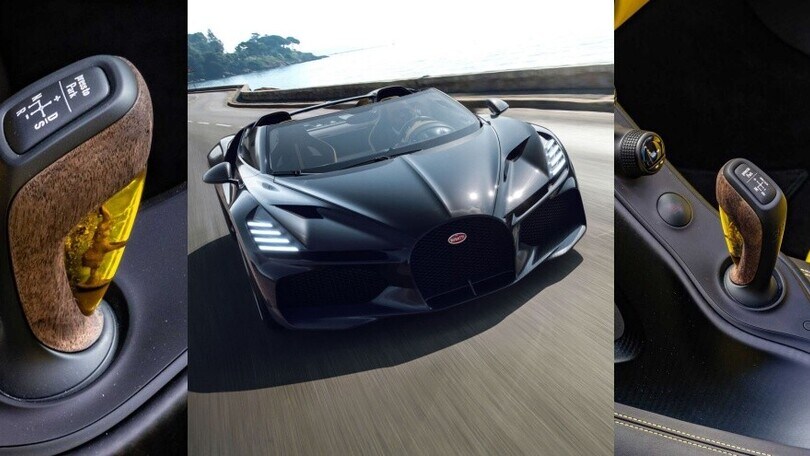 Bugatti W16 Mistral: costosissima e con un dettaglio nascosto nel cambio
