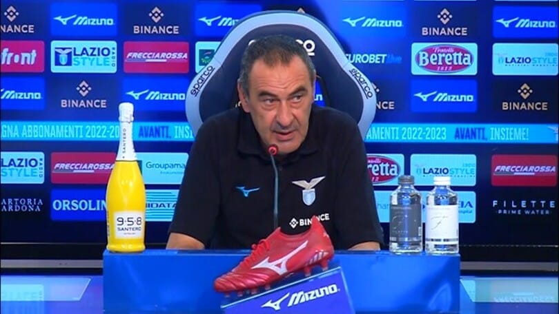 Sarri sull'Inter: "Affrontiamo la squadra più forte del campionato"