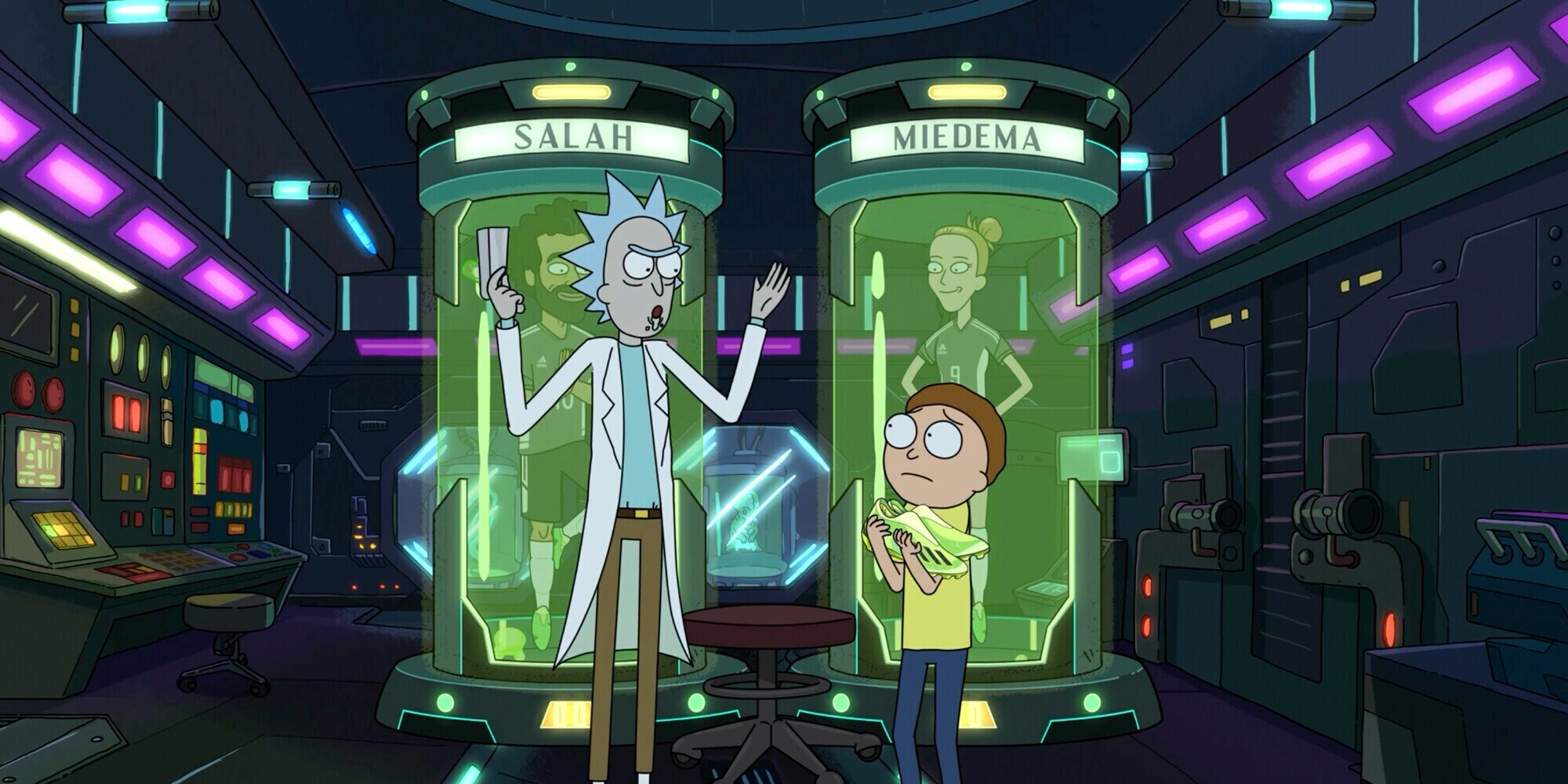 adidas e Rick and Morty insieme per le X SPEEDPORTAL