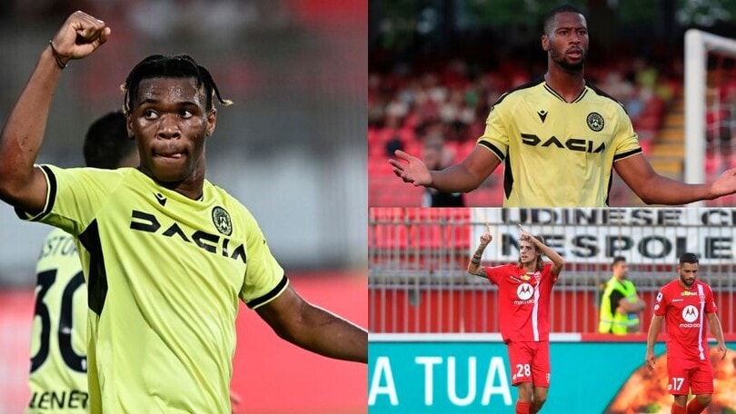 Colpani illude il Monza, Beto e Udogie la ribaltano: 2-1 Udinese