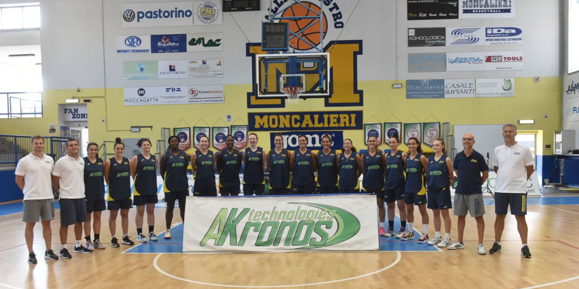 Akronos Libertas Moncalieri: le 15 di Coach Spanu pronte per il ritiro