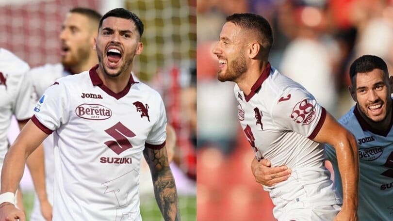 Vlasic e Radonjic fanno volare il Torino: 2-1 alla Cremonese