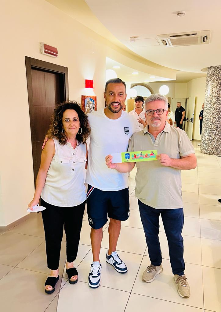 Quagliarella, fascia di capitano speciale