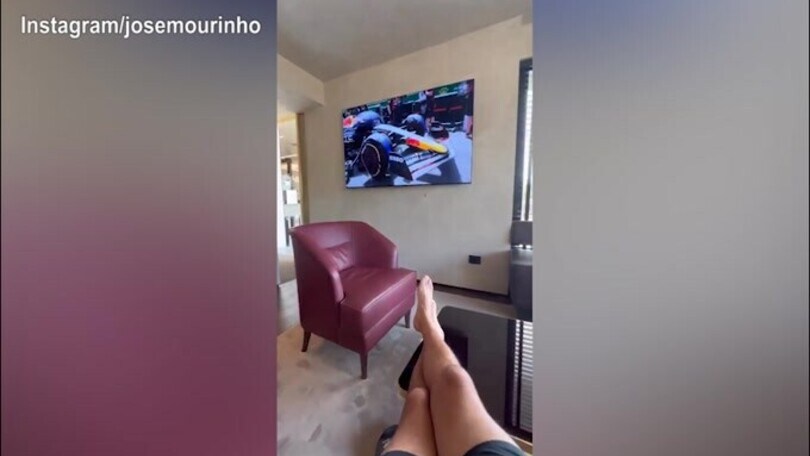 Roma, domenica di relax per Mourinho: il portoghese guarda la F1