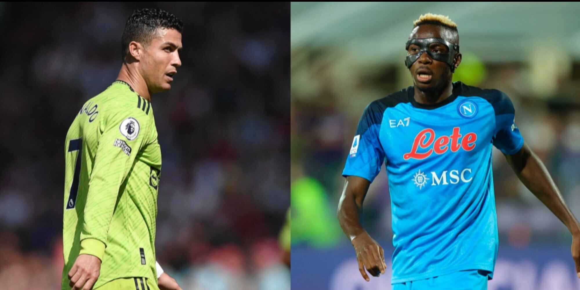Napoli, Ronaldo resta caldo. Dallo United 12 milioni all’anno per Osimhen!
