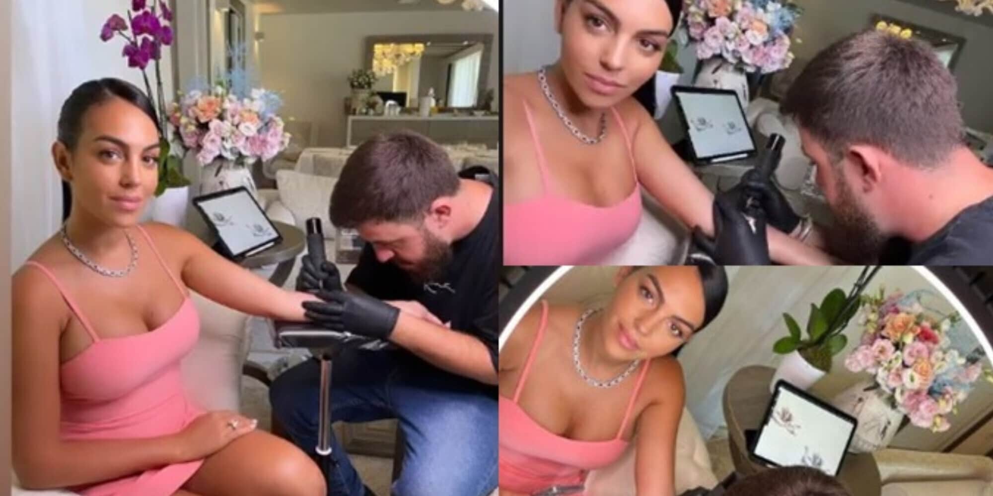 Georgina Rodriguez, primo tatuaggio per lady Ronaldo